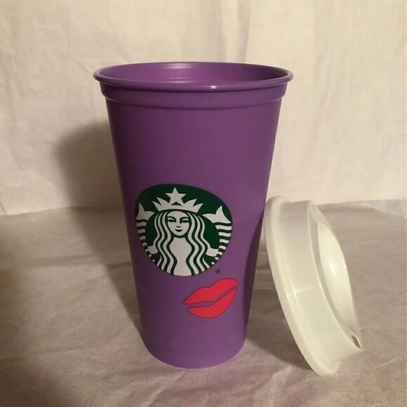 STARBUCKS LIPS COLOR CHANGING CUP ! RARE! HTF! - Picture 3 of 3